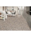 Carrelage ciment terrazzo véritable granito mat ou brillant CARPP09 40x40x1.2cm fond noir