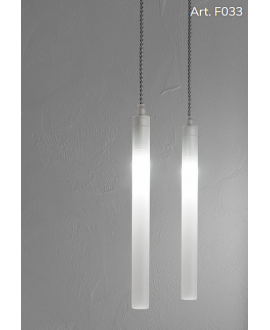Eclairage de miroir de salle de bain contemporain lampe suspendue comp tubino F033