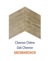 Carrelage imitation bois naturel point de hongrie 8x40cm epaisseur 9mm D chevron chêne