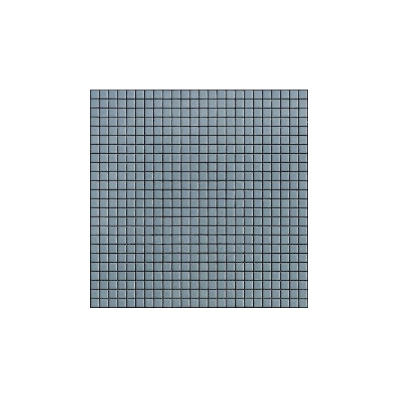 Mosaique 1.2x1.2cm et 2.5x2.5cm bleu mat mur et sol apseta zucchero sur trame 30x30cm