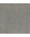 Mosaique 2.5x2.5cm et 1.2x1.2cm gris mat sol et mur grès cérame apseta cemento sur trame 30x30cm