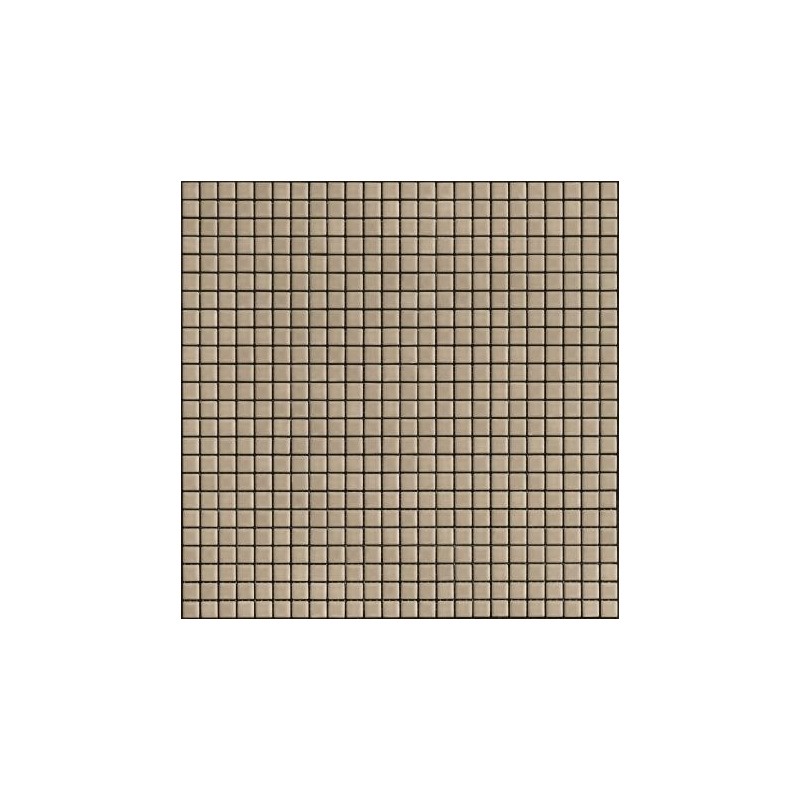 Mosaique corde mat sol et mur 2.5x2.5cm et 1.2x1.2cm apseta corda sur trame 30x30cm