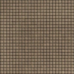 Mosaique taupe mat 2.5x2.5cm et 1.2x1.2cm apseta bruno sur trame 30x30cm