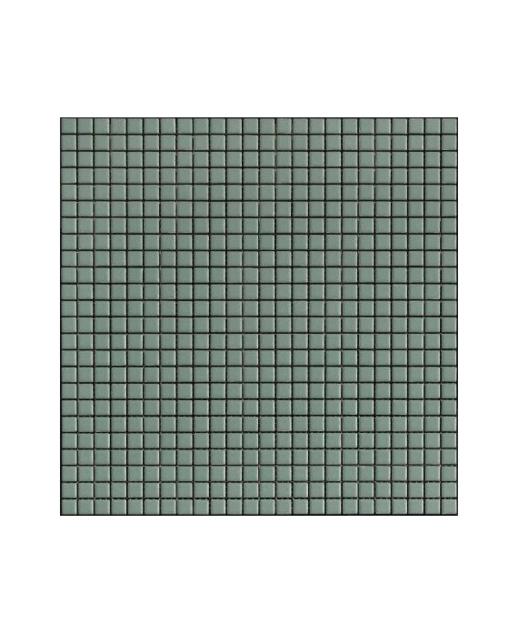 Mosaique vert menthe mat 1.2x1.2cm et 2.5x2.5cm apseta menta sur trame 30x30cm