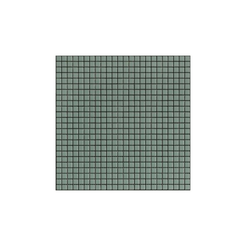 Mosaique vert menthe mat 1.2x1.2cm et 2.5x2.5cm apseta menta sur trame 30x30cm