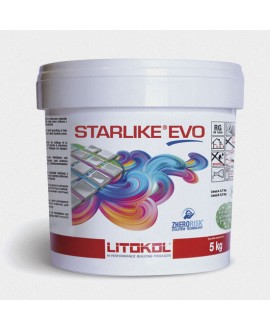 Colle et joint epoxy bianco ghiaccio starlike 5kg EVO102