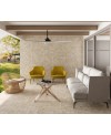 Carrelage imitation terre de sienne beige mat sol et mur 10x10x0.9cm et 6x24.6x0.9cm, equargile siena.