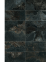 Carrelage terrasse imitation ardoise anthracite dénuancé 30.3x61.3cm geoborba marengo antidérapant