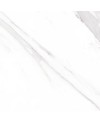 Carrelage émaillé brillant imitation marbre blanc veiné de gris 60.8x60,8cm non rectifié, salle de bain géoluxury blanc