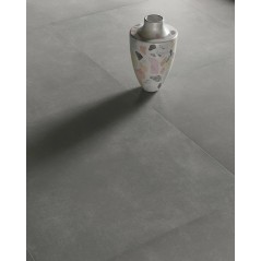 Carrelage imitation béton vert uni mat teinté dans la masse 60x120, 30x60, 60x60, 80x80cm, 120x120cm refxfeel sage