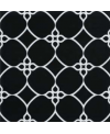 Carrelage imitation carreau ciment terrasse de piscine décor noir et blanc antidérapant R11 20x20cm estix évoque bella