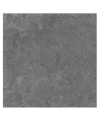 Carrelage imitation béton, résine, pierre mat gris foncé nuancé, XXL 100x100cm rectifié, Porce1859 negro