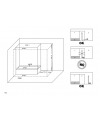Sèche-serviette radiateur électrique design en forme d' IPN, salle de bain, AntxT2O blanc mat 