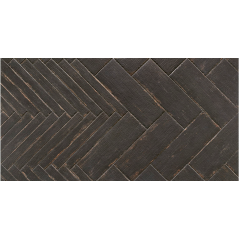 Carrelage effet bois peint en noir vieilli interieur exterieur R11, sol et mur navette, hexagone, rectangle natucretro negra