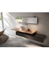 sèche-serviette radiateur électrique design contemporain salle de bain Antotalmiroir 171x35cm