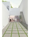 Carrelage imitation béton blanc pur mat, sol et mur, 80x80cm, 60x120cm, 120x120cm vivinari
