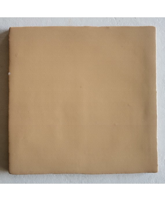 Carrelage effet zellige marocain fait main beige mat 15x15, 13x13, 7.5x15, 7.5x30cm estix