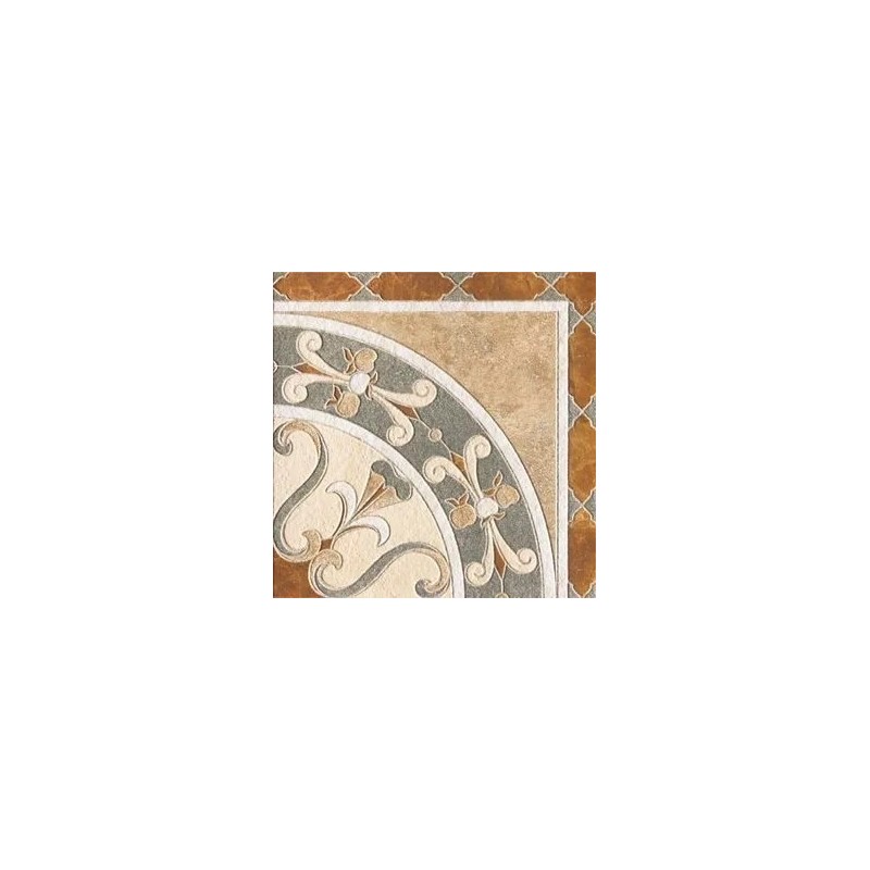 Carrelage imitation carreau décoré oriental 44x44cm realrialto décor