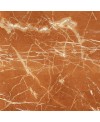 Carrelage imitation marbre rouge veiné poli brillant, salon, XXL 98x98cm rectifié, Porce1863 rojo