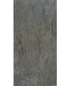 Carrelage gris vert imitation pierre strié rainuré, 60x120cm rectifié, sol et mur, antidérapant R11, santaserpentino rigato