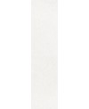 Carrelage imitation zellige effet matière pierre blanche mat, mur, 5x20cm rectifié santatetrix white mat