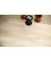 Carrelage effet béton coloré ivoire uni mat, 60x60, 90x90, 60x120, 120x120cm rectifié, santainsideart light