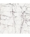 Carrelage imitation marbre blanc zébré de noir poli brillant rectifié 60x60cm, 75x75cm, 75x150cm refphantom