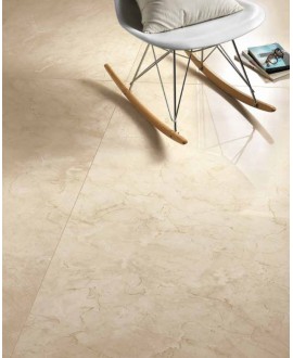 Carrelage imitation marbre beige veiné mat rectifié 60x60cm, 75x75cm, 75x150cm refxmarfil soft