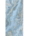 Carreau effet marbre bleu brillant 60x120x0.9cm, 80x160x0.6cm rectifié, sol et mur, lafxonice cobal