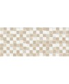 Carrelage mosaique beige ivoire brillant imitation pierre, mur, 25x60cm savtrani mosaico beige almond promotion