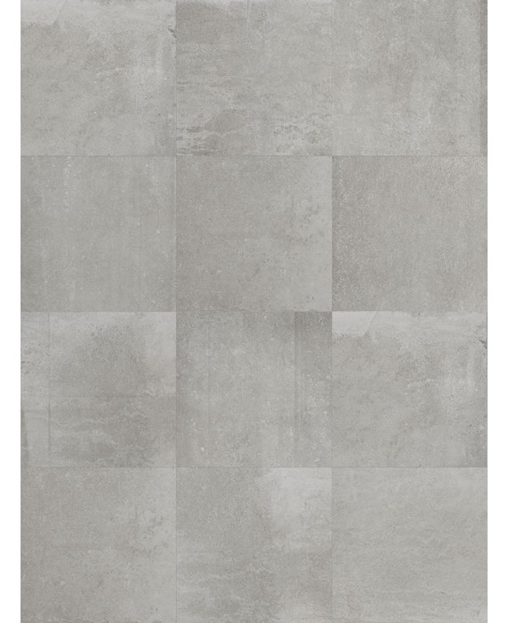 Mosaique salle de bain douche piscine gris imitation béton mat 5X5x1cm sur trame terraSD ash
