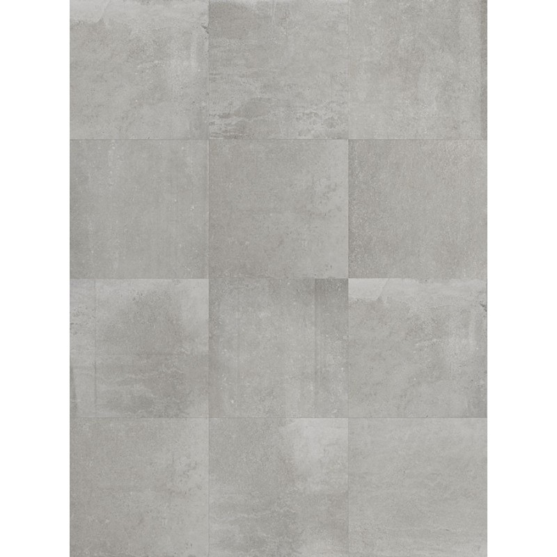 Mosaique salle de bain douche piscine gris imitation béton mat 5X5x1cm sur trame terraSD ash