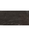 Carrelage imitation marbre noir veiné blanc mat rectifié 60x60cm, 75x75cm, 75x150cm refxmarquina soft