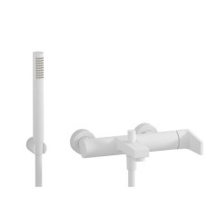 Mitigeur bain douche ext avec douchette: chromé, blanc mat, noir mat, couleur or, or brossé, or rose, nickel brossé IBTW250