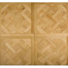 Plancher versailles chêne massif français vielli ancien, vieilli aspect bois brut, ép : 21 mm , 98cmx98cm chx