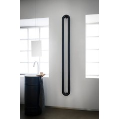 Sèche-serviette radiateur électrique salle de bain contemporain 170X21CM Antubone V vertical de couleur