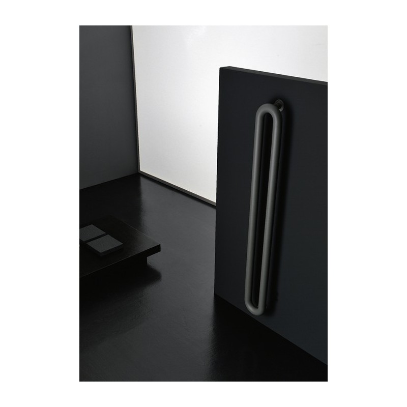 Sèche-serviette radiateur électrique salle de bain contemporain 200X21CM Antxtubone V vertical de couleur