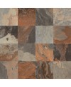 Carrelage imitation pierre ardoise rouille mat 30x60,5, 60x60cm, 45.3x75.8 et 60x120cm edimore sunset