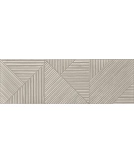 Carrelage décor parement bois gris mat décor géométrique en relief, 30x90cm rectifiée , Porce9545 fresno