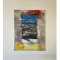 copy of Fenêtre sur azur peinture acrylique sur toile 116x89cm