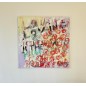 Peinture contemporaine, tableau street art, acrylique et collage sur toile 100x100cm "Hide in your shell" Peinture contemporaine, tableau street art, acrylique et collage sur toile 100x100cm "Hide in your shell"