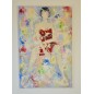 Femme assise robe rouge peinture contemporaine, de nu figuratif, acrylique sur toile 100x65cm Femme assise robe rouge peinture contemporaine, de nu figuratif, acrylique sur toile 100x65cm