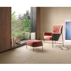 Carrelage effet béton sablé beige, 90x90, 60x120, 120x120cm et 90x90cm R11 rectifié, santalogico sand