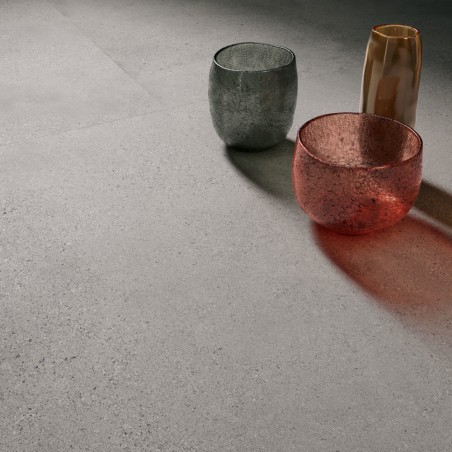 Carrelage effet béton desactivé gris foncé, 90x90, 60x120, 120x120cm et 90x90cm R11 rectifié, santalogico grey