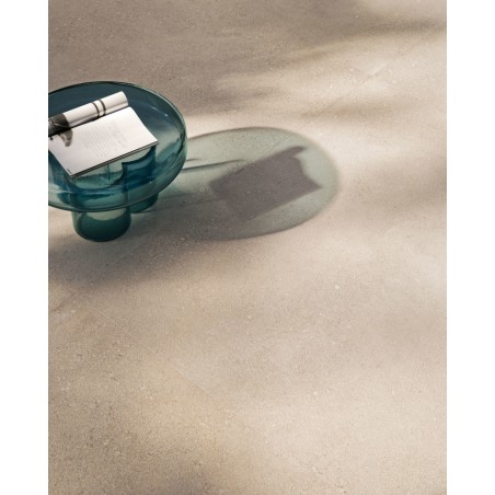 Carrelage effet pierre ivoire, 60x60, 90x90, 60x120, 120x120cm et 60x60cm R11 rectifié, santaduo desert