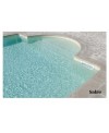 Carrelage piscine, beige mur et sol imitation béton mat, 30x60cm rectifié, terraSD rope