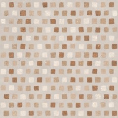 Carrelage décor sur fond gris clair 90x90 rectifié, santaduo gem mix 1