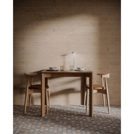 Carrelage décor sur fond gris 90x90 rectifié, santaduo gem mix 2