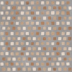 Carrelage décor sur fond gris 90x90 rectifié, santaduo gem mix 2