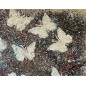 Peinture contemporaine, tableau moderne figuratif, acrylique sur toile 212x164cm intitulée: papillons blancs 2. Peinture contemporaine, tableau moderne figuratif, acrylique sur toile 212x164cm intitulée: papillons blancs 2.